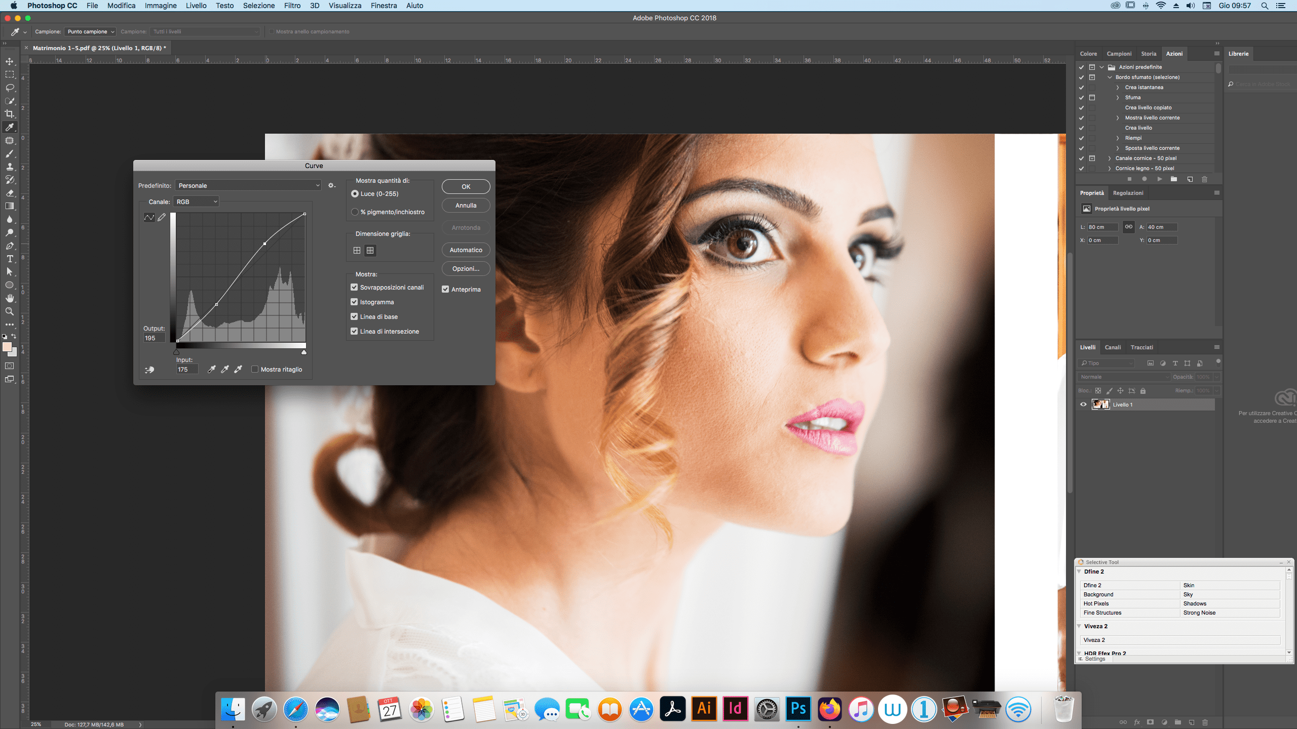 post produzione fotografica indesign