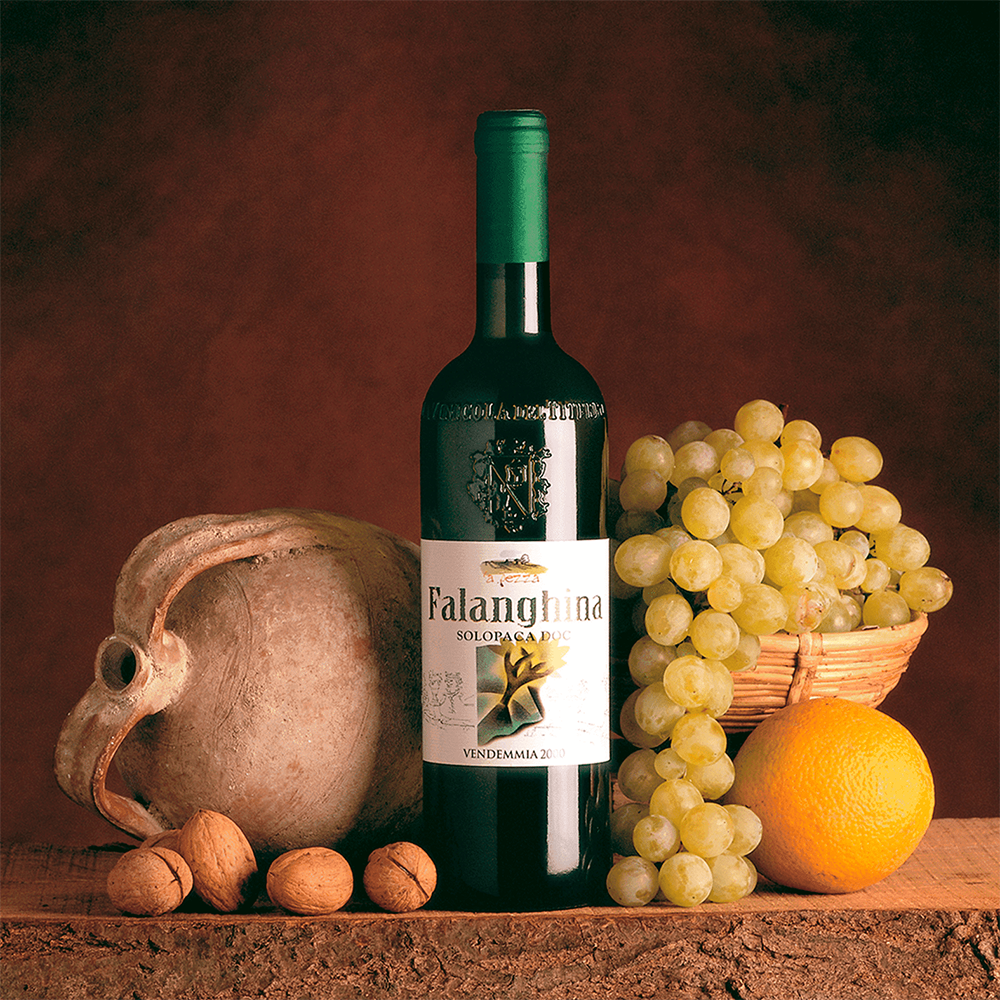 still life photo food - falanghina - solopaca doc